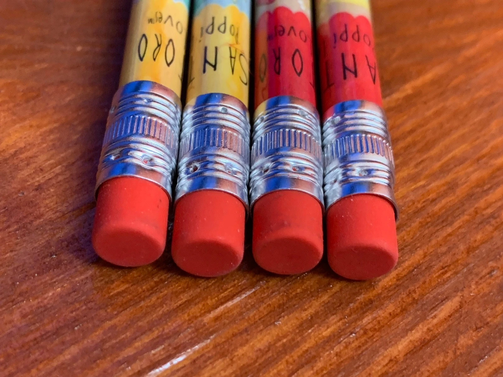 Lot of 4 Santoro Black Crayons with Eraser – photo 5